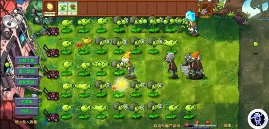 Plants vs Zombies Fusion MOD APK v2.61 ( Mod Menu, Speed Game, Unlock All ) 1 Futuristic Peashooter character from Plants vs Zombies fusion game with high-tech armor